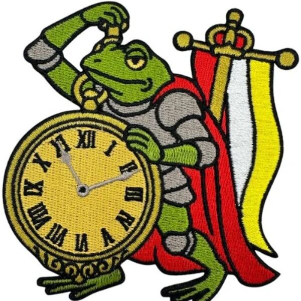 Embleem Kikker Met Klok - Oeteldonk