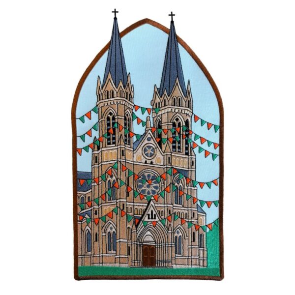 Rugembleem Kruikenstad Heuvelse kerk uitverkocht