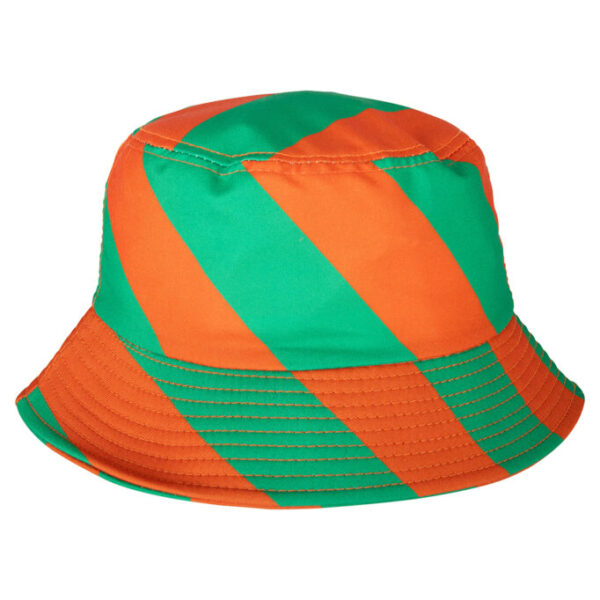 Vissershoedje oranje groen/Kruikenstad