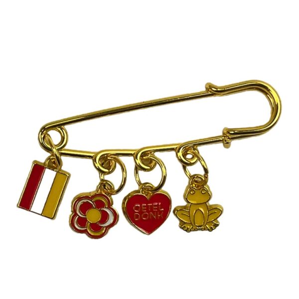 Broche Oeteldonk speld - Bedeltjes