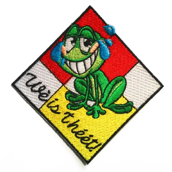 Embleem we is het heet