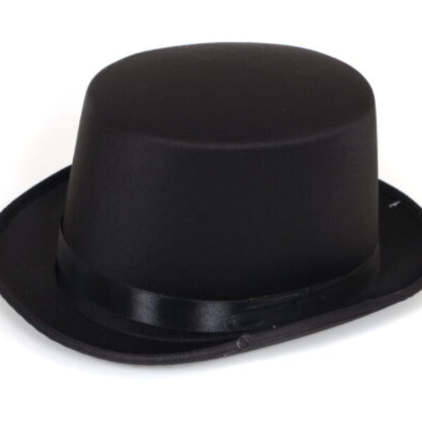 Hoed hoog zwart