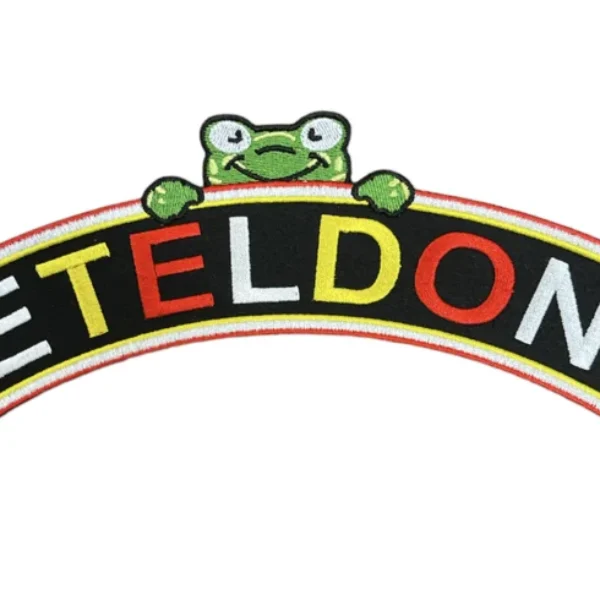 Embleem boog Oeteldonk met kikker