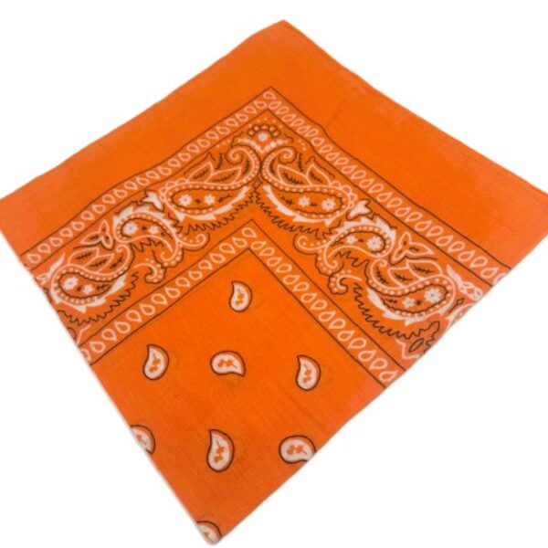 Boeren zakdoek oranje