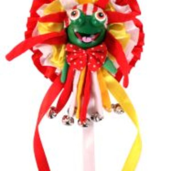 Broche nar met rozet