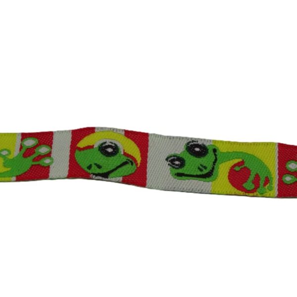 Fourniturenband met kikkers