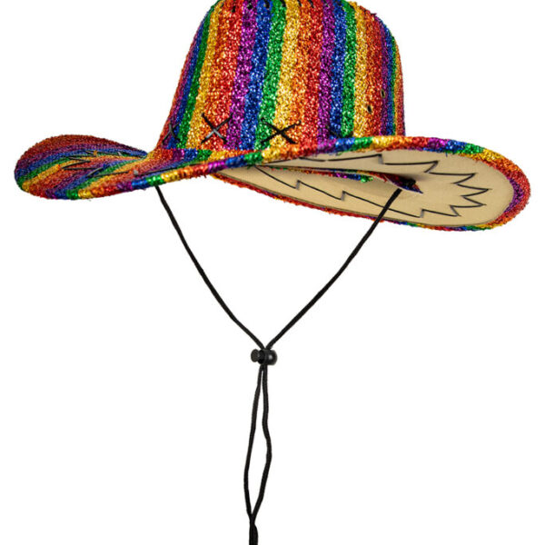 Hoed Cowboy regenboog