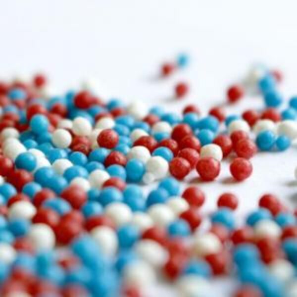 Heerenveense Clubgenootjes muisjes rood wit blauw