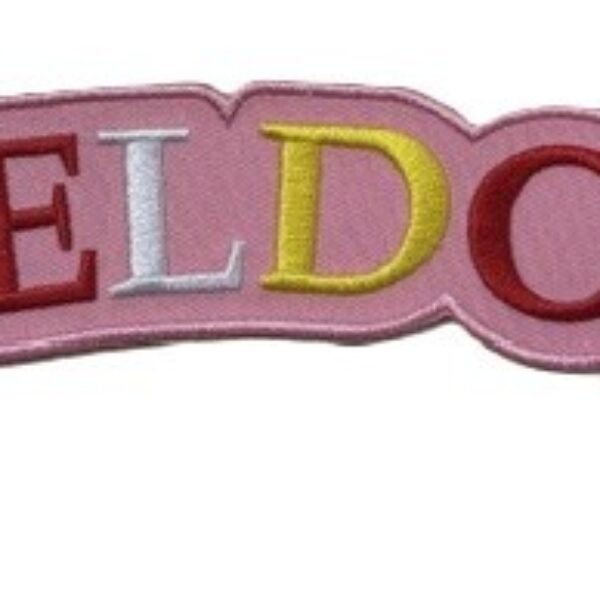 Embleem boog Oeteldonk roze